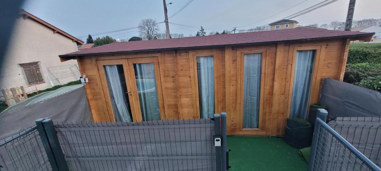 Chalet Piscine Montech Экстерьер фото